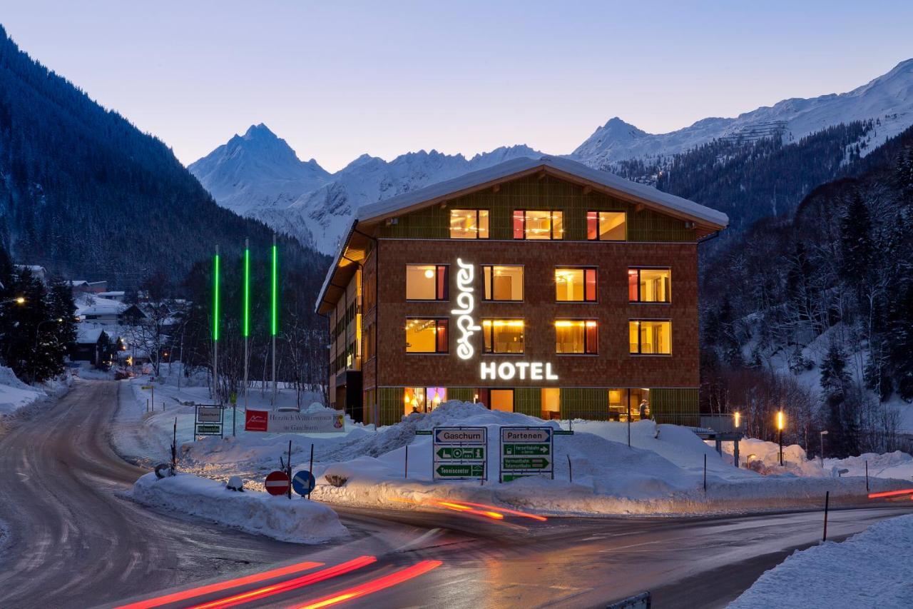 Explorer Hotel Montafon Gaschurn Exterior foto